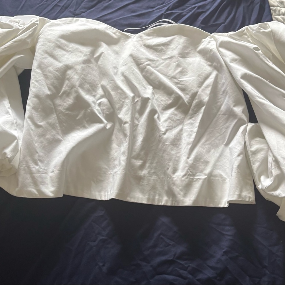 Banana Republic White Blouse
